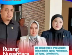 Paripurna DPRD Lampung Selatan Bahas Pemekaran DOB Bandar Negara Digelar 8 Januari