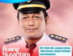 DPD LPKSM-GML Lampung Selatan Apresiasi Dedikasi Abdul Rahman untuk Katibung