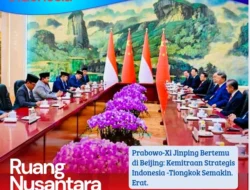 Presiden Prabowo Bertemu Presiden Xi Jinping di Beijing, Bahas Penguatan Kemitraan Strategis