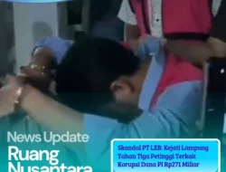 Kejati Lampung Tahan Tiga Petinggi BUMD PT LEB Terkait Dugaan Tindak Pidana Korupsi Dana PI WK OSES