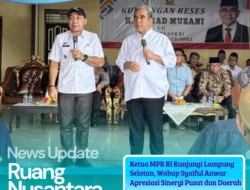 Ketua MPR RI Sapa Warga Natar, Wabup Syaiful Anwar: Sinergi Pusat-Daerah Dorong Pembangunan Inovatif