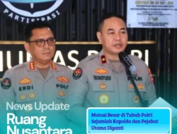Polri Lakukan Mutasi Besar-besaran: Dankorbrimob dan Kabaintelkam Diganti dalam Rotasi 60 Personel