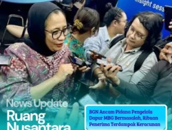 Makan Bergizi Gratis Berujung Maut? BGN Ancam Jerat Pidana Pengelola Dapur!