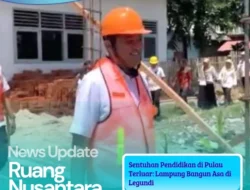 Pendidikan Merata, Pemprov Lampung Bangun Ruang Kelas Baru di Pulau Legundi