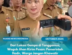 Wagub Jihan Tinjau Lokasi Gempa di Tanggamus, Salurkan Bantuan Darurat