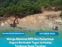 Warga Meminta APH dan Pemerintah Segera Bertindak Tegas terhadap Tambang Ilegal di Desa Tarahan