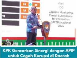 KPK Gencarkan Sinergi dengan APIP untuk Cegah Korupsi di Daerah