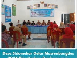Desa Sidomekar Gelar Musrenbangdes 2026, Prioritaskan Pembangunan Infrastruktur