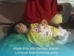Kisah Pilu Alin Delisya, Bocah Lumpuh Asal Kalianda yang Hidup Ditemani Paman dan Bibi