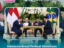 Indonesia-Brasil Perkuat Kemitraan Strategis dengan Penandatanganan Sejumlah MoU di Istana Merdeka