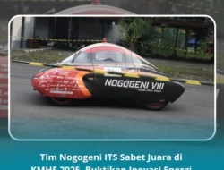 Tim Nogogeni ITS Sabet Juara di KMHE 2025, Buktikan Inovasi Energi Bersih!
