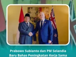 Presiden Prabowo Subianto dan PM Selandia Baru Bahas Peningkatan Kerja Sama di Sela KTT APEC 2025