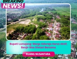 Bupati Lumajang: Warga Sidorejo Harus Aktif, Banjir Bisa Diatasi Bersama