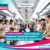 Presiden Prabowo Tinjau Langsung Pelayanan Transportasi Publik di Stasiun Manggarai dan Tanah Abang