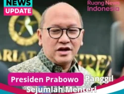 Presiden Prabowo Panggil Sejumlah Menteri Bahas Pengembangan Transportasi Publik dan Proyek Kereta Cepat
