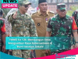 TMMD ke-126: Membangun Desa, Menguatkan Rasa Kebersamaan di Bumi Serasan Sekate