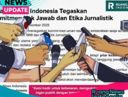 Ruang News Indonesia Tegaskan Komitmen Hak Jawab dan Etika Jurnalistik