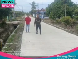 Pembangunan Jalan Rabat Beton di Kecamatan Sidomulyo Sesuai Spesifikasi, Material SNI dan Kualitas Mulus