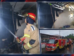 Kios Kantin di SPN Kemiling Terbakar, Diduga Akibat Korsleting Listrik