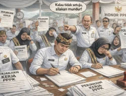 Teken Dokumen Kosong atau Mundur: PPPK Paruh Waktu Lampung Selatan Terjepit di Antara Negara dan Perut Lapar