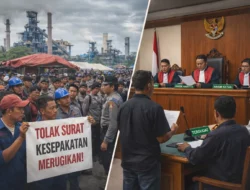 Kompensasi Digantung, Hak Dilepas? Buruh Tolak Surat Kesepakatan PT San Xiong Steel Indonesia, Siap Tempur di PHI