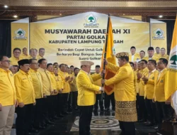 Musa Ahmad Terpilih Aklamasi di Musda XI Golkar Lamteng, Riza Mirhardi Tekankan Konsolidasi hingga Dusun