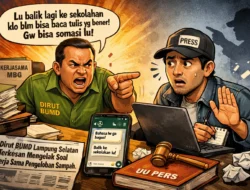 Dirut BUMD Lampung Selatan Ancam Wartawan dan Singgung Personal Usai Pemberitaan Soal Pengelolaan Sampah MBG