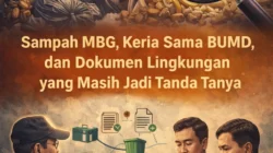 Sampah MBG, Kerja Sama BUMD, dan Dokumen Lingkungan yang Masih Jadi Tanda Tanya