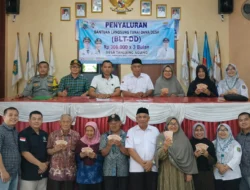 BLT Dana Desa Tanjung Agung Disalurkan kepada 11 KPM