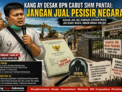Kang Ay Soroti Sertifikat di Bibir Pantai: Siapa Bermain di Belakangnya?