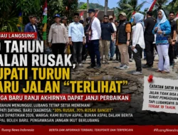 19 Tahun Jalan Rusak, Warga Baru Ranji Akhirnya Dapat Janji Perbaikan