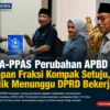 KUPA-PPAS Perubahan APBD 2026: Delapan Fraksi Kompak Setuju, Publik Menunggu DPRD Bekerja