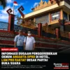 Isu Penggerebekan Anggota DPRD di Hotel, PAN dan PDIP Didesak Tak Diam