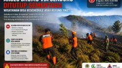 Akses Bromo via Senduro Ditutup Akibat Kebakaran, Wisatawan Bisa Reschedule atau Refund Tiket