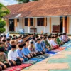 Di Tengah Penantian Hujan, SMPN 1 Katibung Gelar Sholat Istisqo