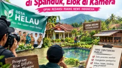 DESA HELAU Jangan Hanya Hijau di Spanduk, Elok di Kamera