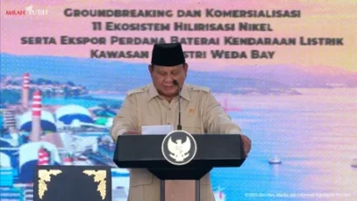 11 Proyek Hilirisasi Diluncurkan di IWIP, Investasi Tembus US$20 Miliar