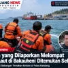 Sempat Lompat ke Laut di Dermaga 7 Bakauheni, Pria Asal Cilegon Ditemukan Selamat di Pulau Kandang