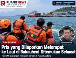 Sempat Lompat ke Laut di Dermaga 7 Bakauheni, Pria Asal Cilegon Ditemukan Selamat di Pulau Kandang
