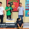 Rumah Kosong Jadi Sasaran, Polisi Bekuk Terduga Spesialis Curat di Kalianda