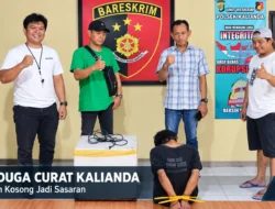 Rumah Kosong Jadi Sasaran, Polisi Bekuk Terduga Spesialis Curat di Kalianda