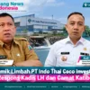 Polemik Limbah PT Indo Thai Coco Investama, Kadis LH dan Camat Katibung Buka Suara