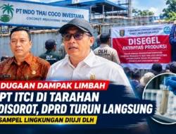 Ismail, Anggota Komisi III DPRD Lamsel, Turun Tindak Lanjuti Polemik Limbah PT Indo Thai Coco Investama